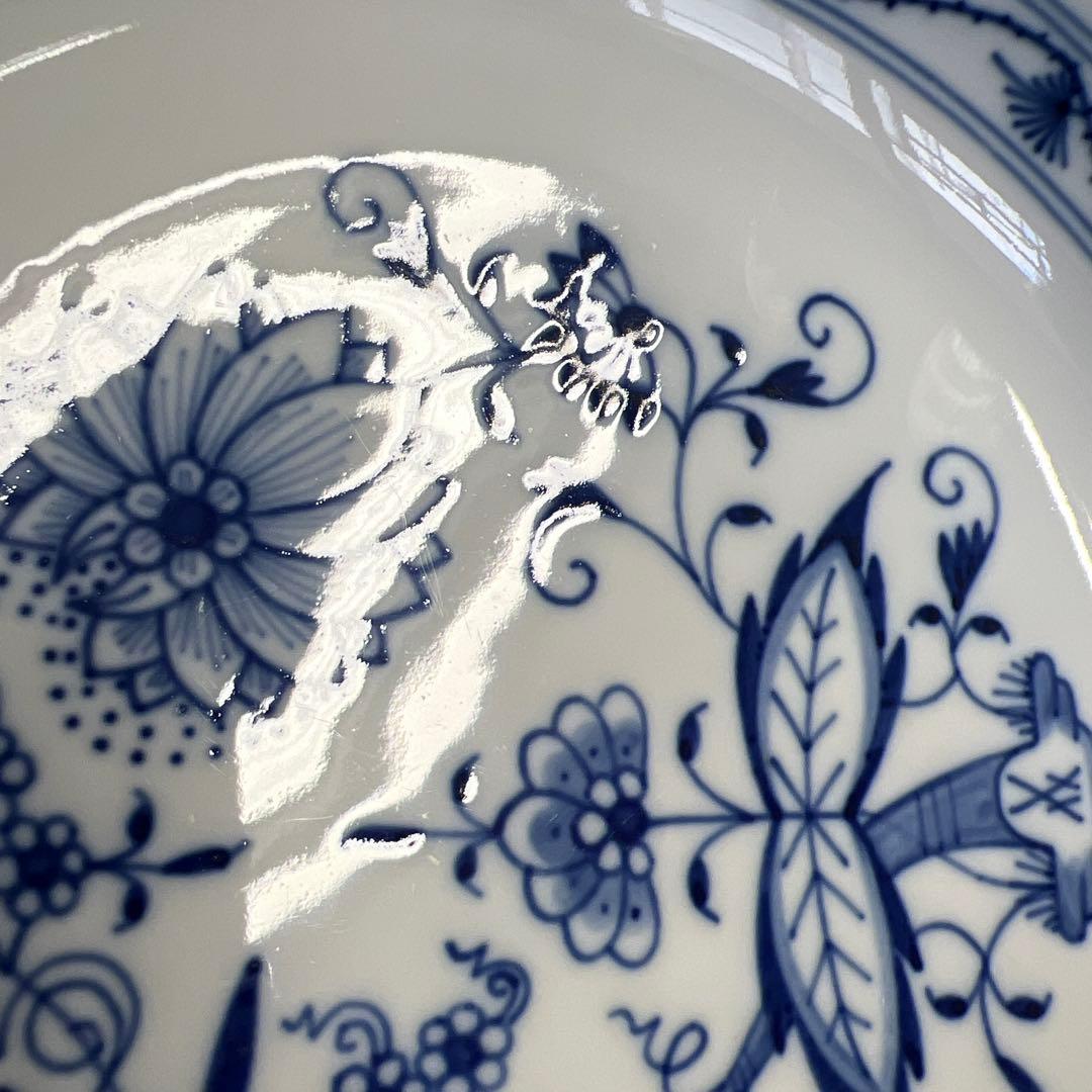 マイセン　ブルーオニオン　ボウル