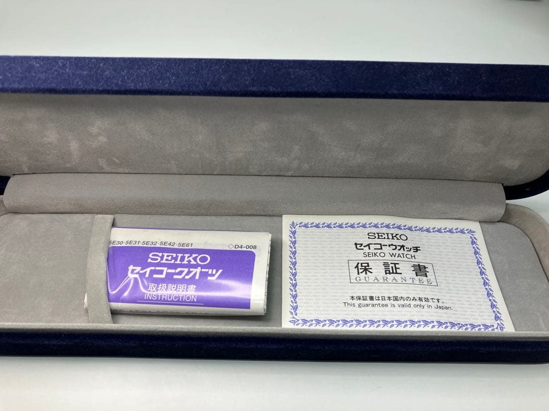 SEIKO DOLCE 腕時計5E61-5A10 クオーツ ゴールド【A876】