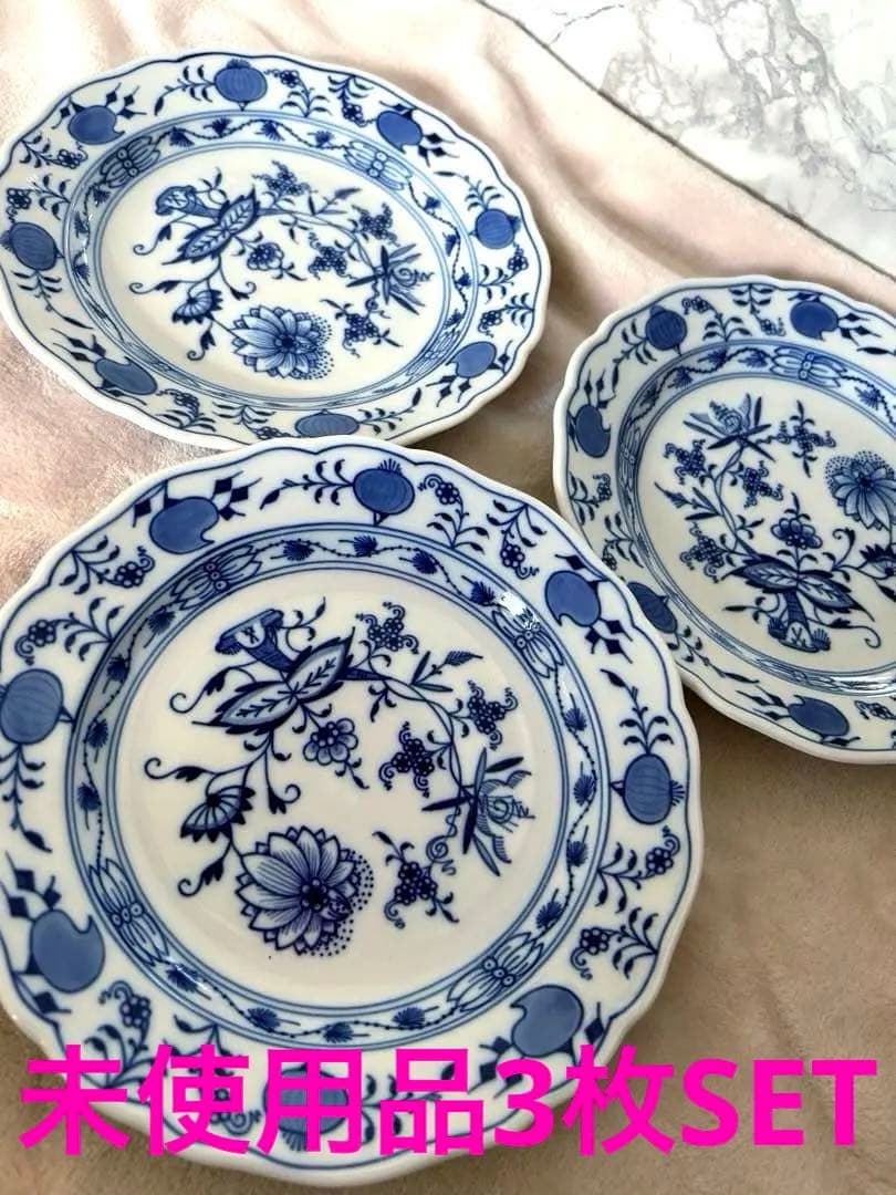 マイセン　ブルーオニオン　プレート　美品　6枚set Meissen