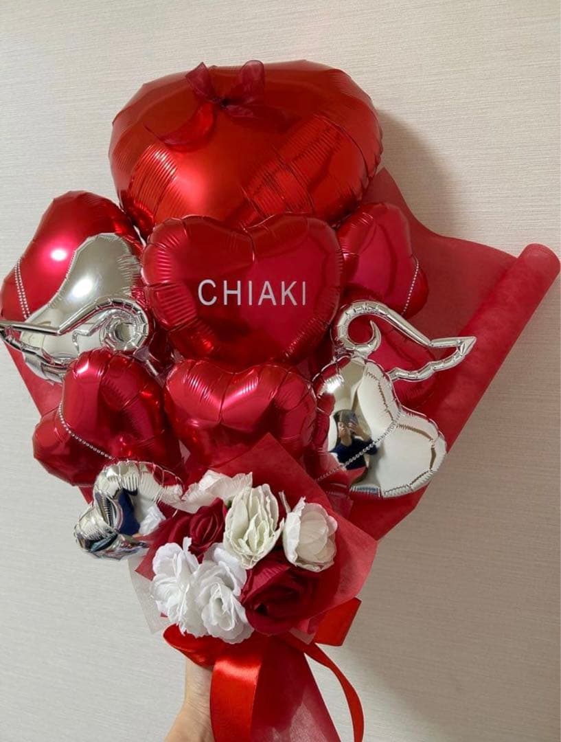 ぷりん　3月1日　卒業式　バルーン　花束　ブーケ　プレゼント