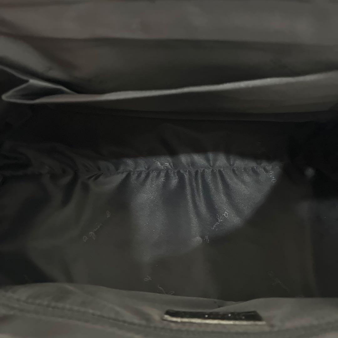 agnesb VOYAGE アニエスベー　ボストンバック　ブラック