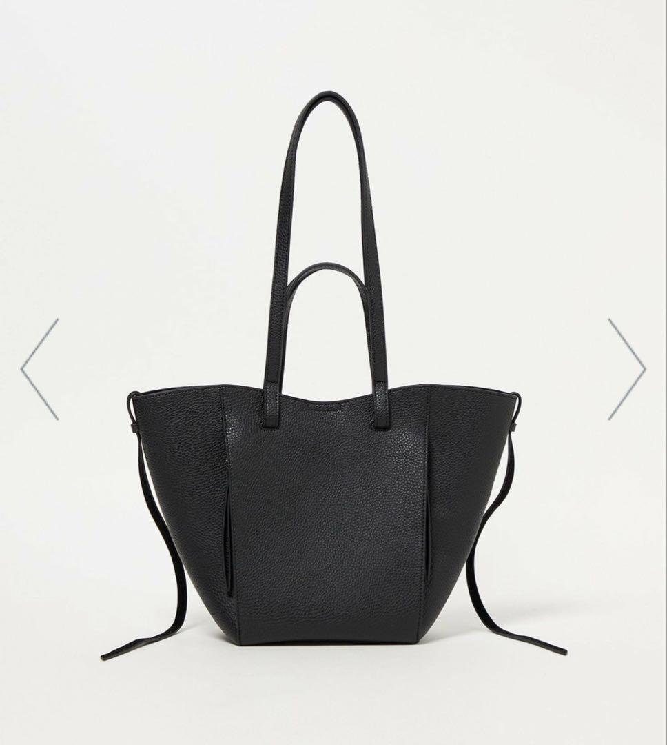 30日値下 ジップポケット 2ハンドル トートバッグ