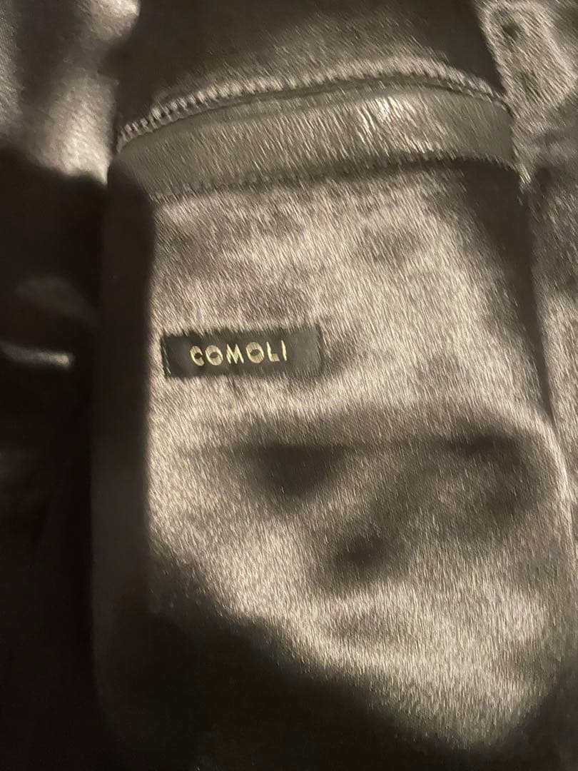 最安値　22AW COMOLI コモリ ラムレザー コート カーコート 1