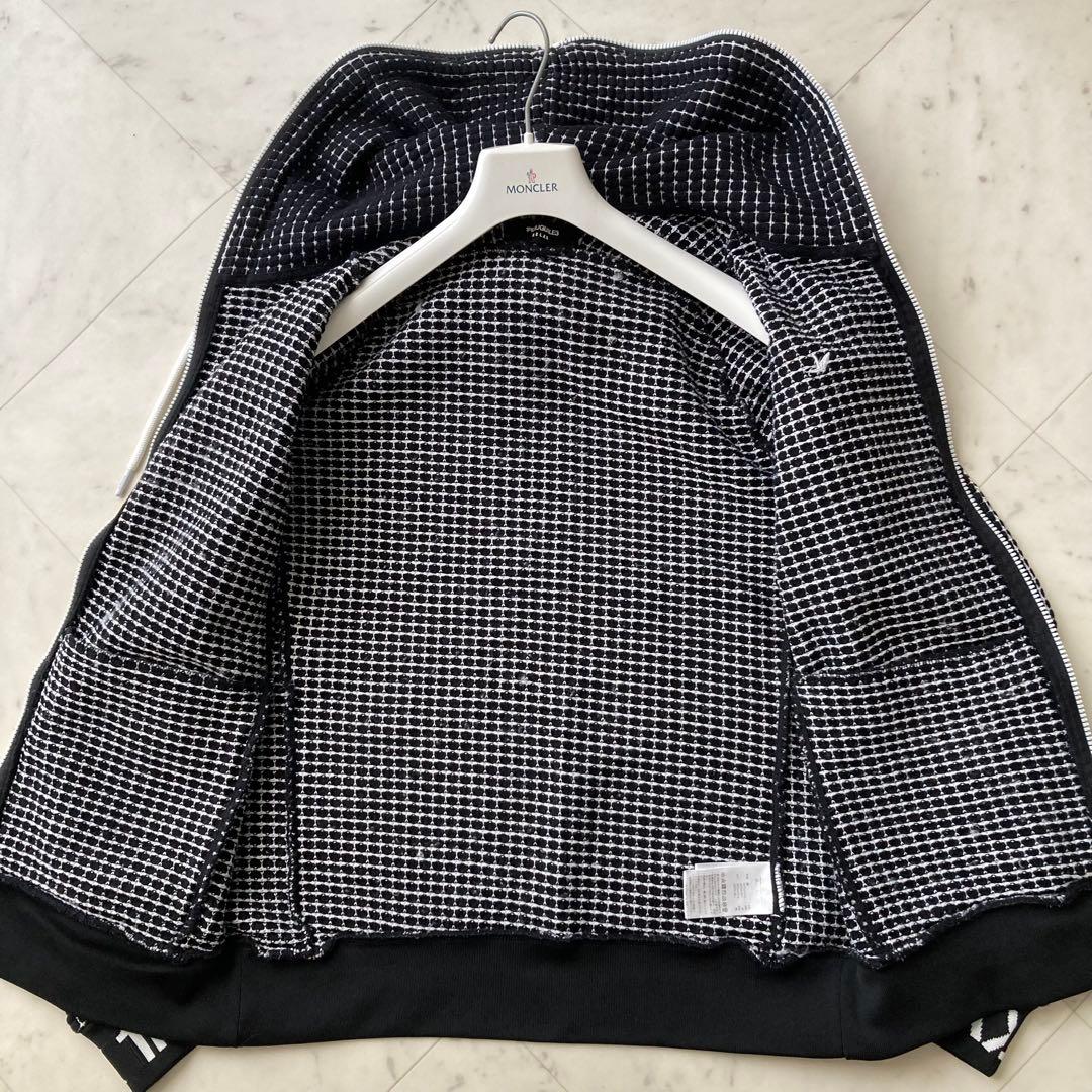 良品 1PIU1UGUALE3 ワッフル 凹凸 セットアップ XL ブラック