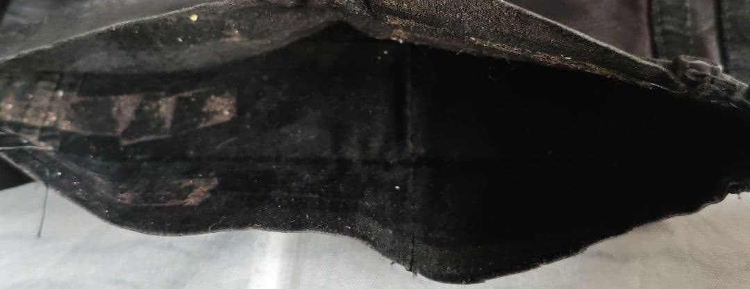 adidas レザーパンツ ヴィンテージ 90s RUN DMC オールブラック