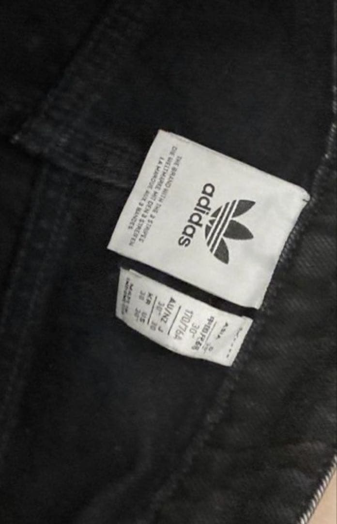 adidas Denim Firebird Pants 30inch 裾上げ済