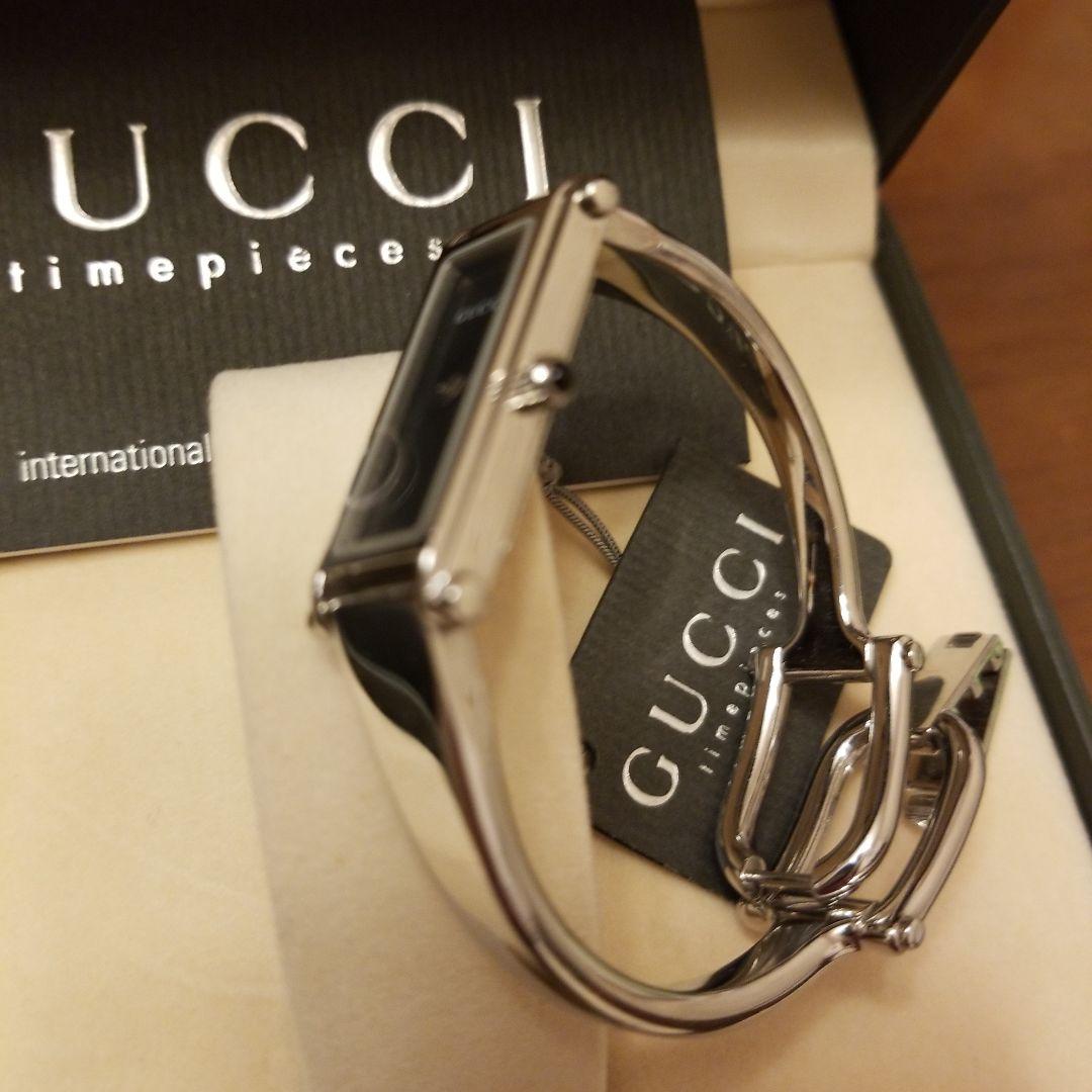 【すべて揃って美品】GUCCI＊ バングルウオッチ1500L