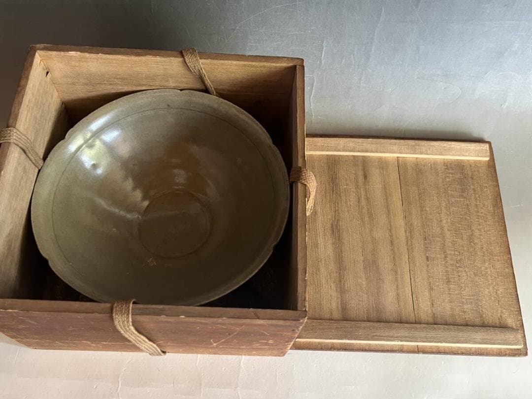 鉢■李朝 高麗李朝時代 高麗青磁 菓子器 大鉢 古玩 唐物 時代物 骨董品■