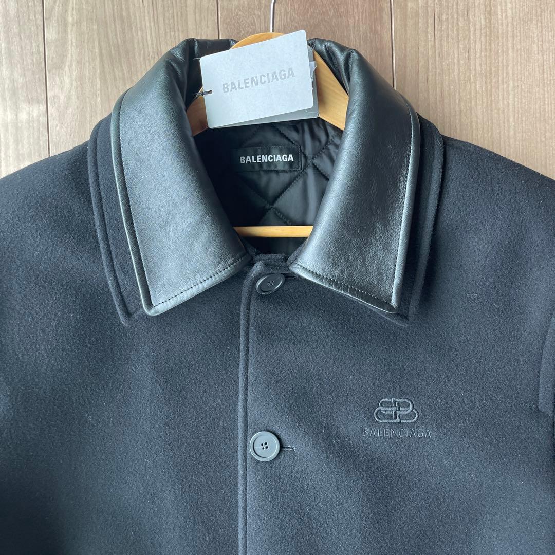 【新品未使用】BALENCIAGA バレンシアガ カシミア混 コート アウター