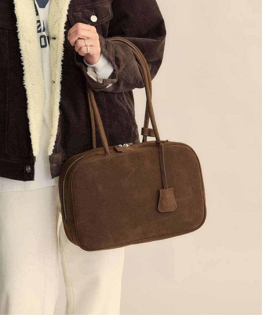 新品未使用 anuke アンヌーク Ecoleather Boston Bag