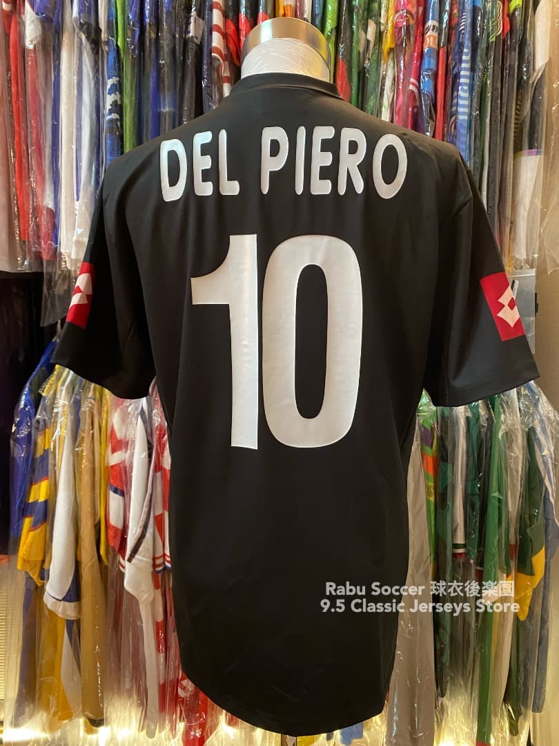 ユベントス 01/02 アウェイ ユニフォーム #10 デル・ピエロ