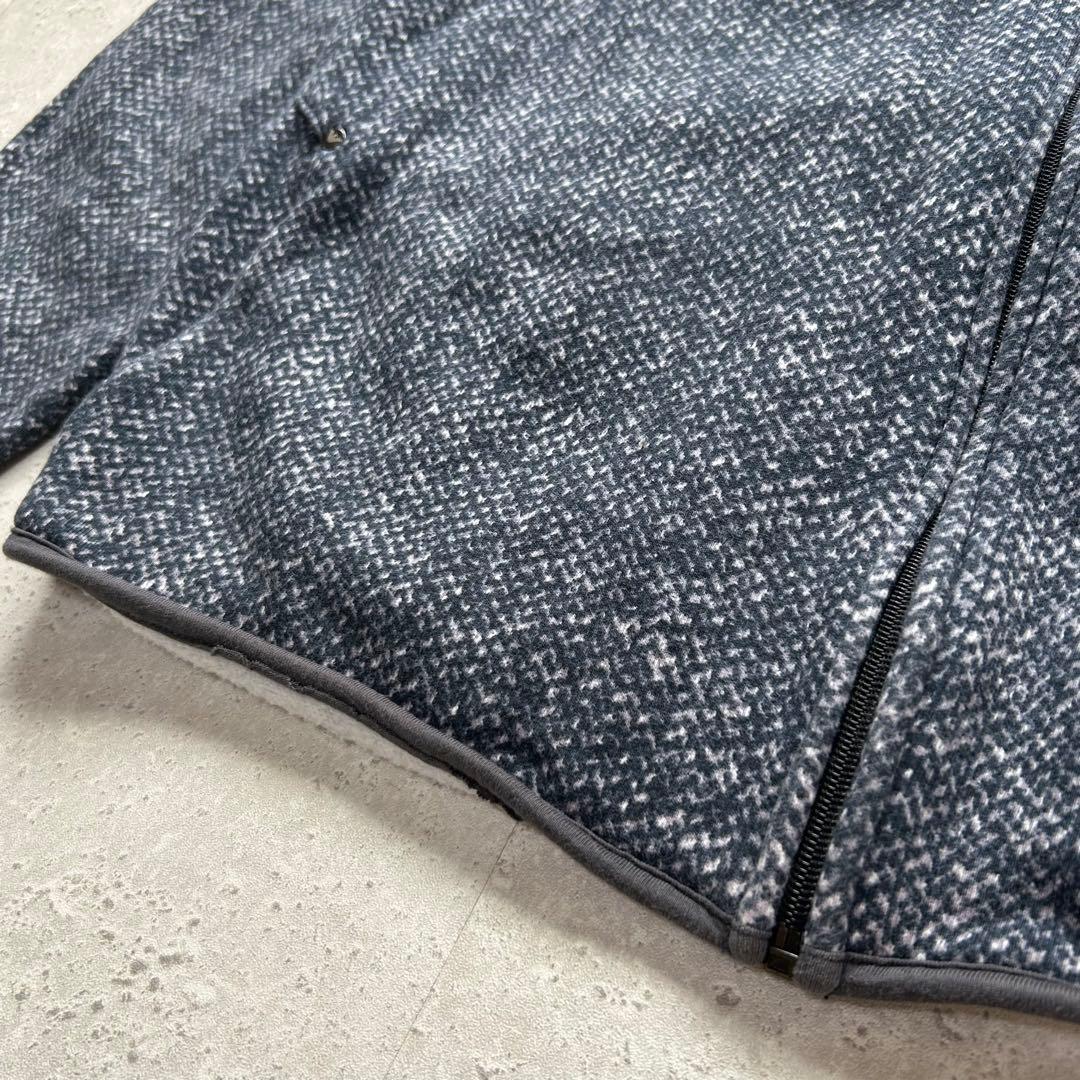 EMPORIO ARMANI EA7〔XXL〕大きい 裏起毛 ジップ ハイネック