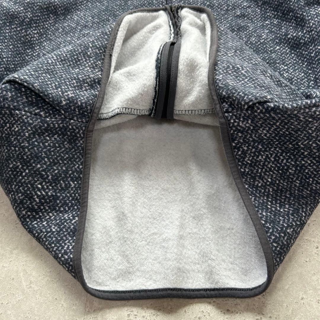 EMPORIO ARMANI EA7〔XXL〕大きい 裏起毛 ジップ ハイネック