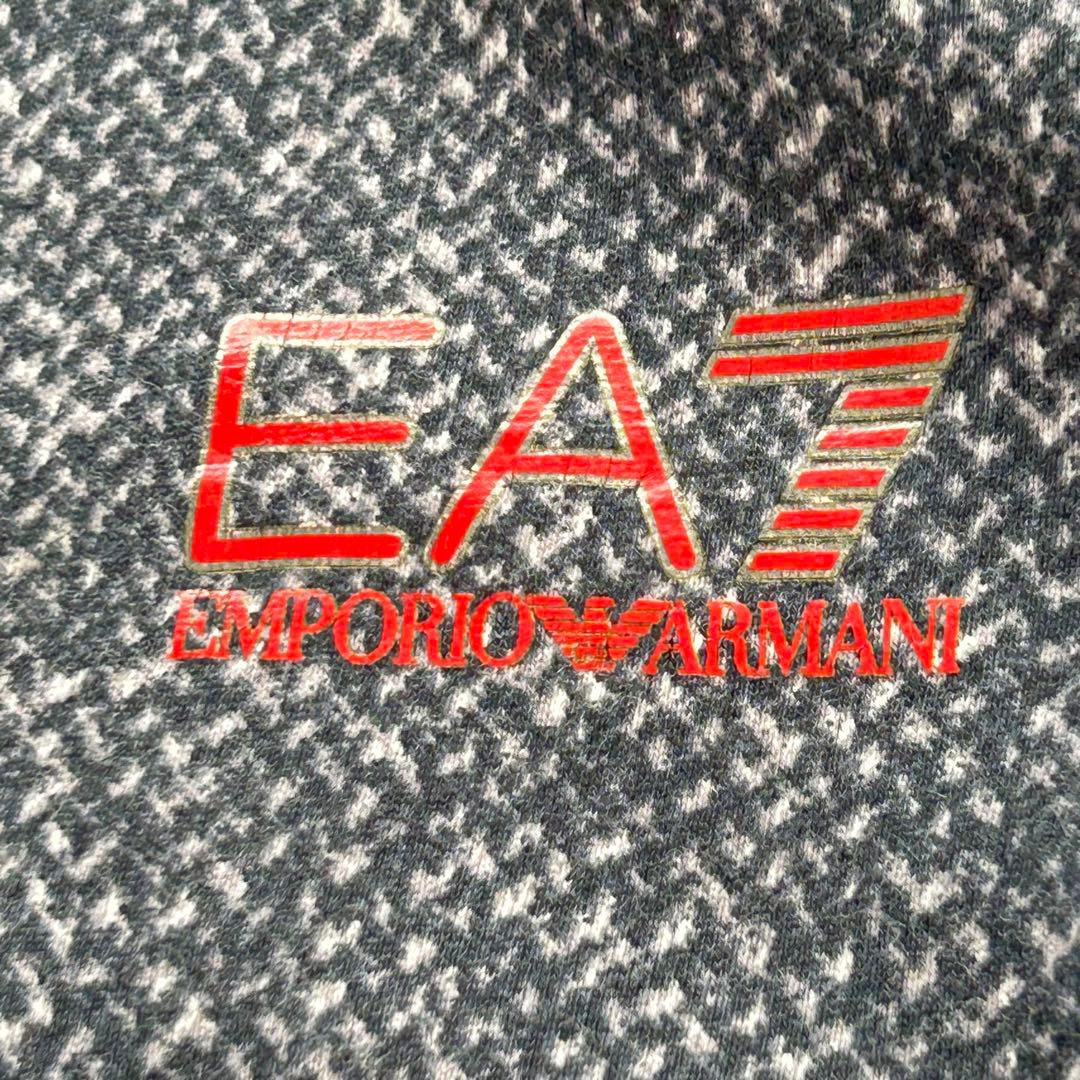 EMPORIO ARMANI EA7〔XXL〕大きい 裏起毛 ジップ ハイネック