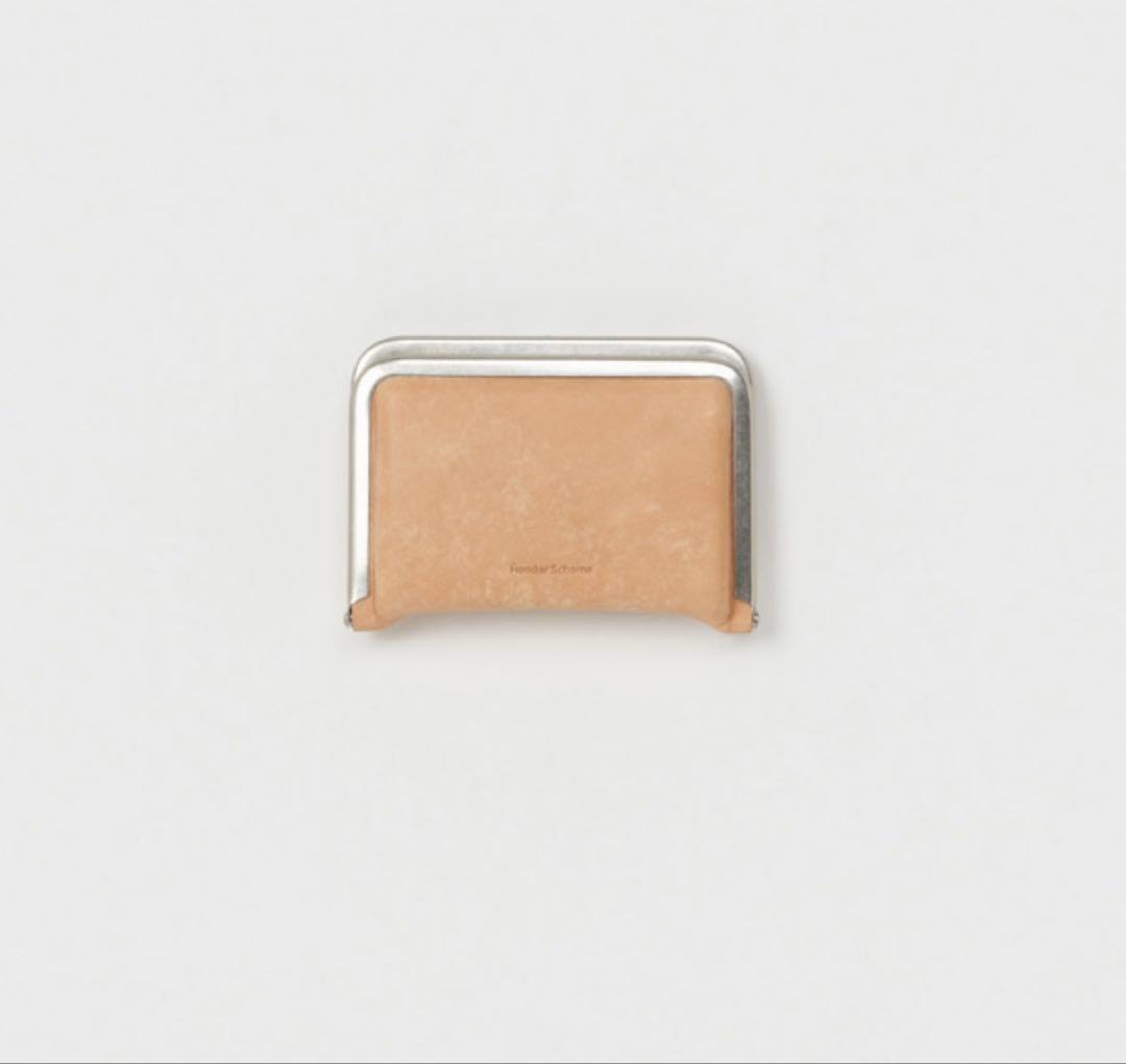 hender scheme 3D purse 財布　color: natural