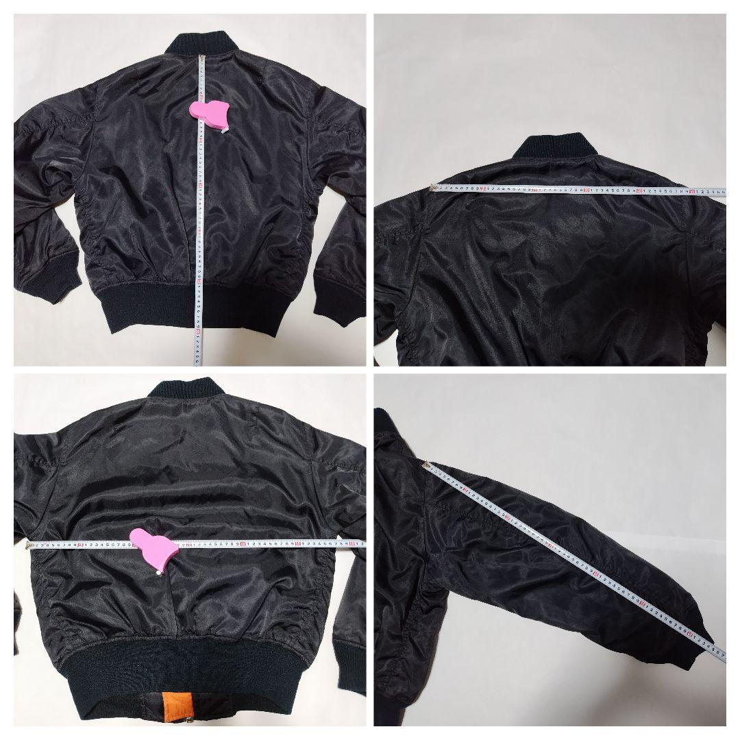 90s WESTOP INDUSTRIES IDEAL MA-1 短丈 ブラック