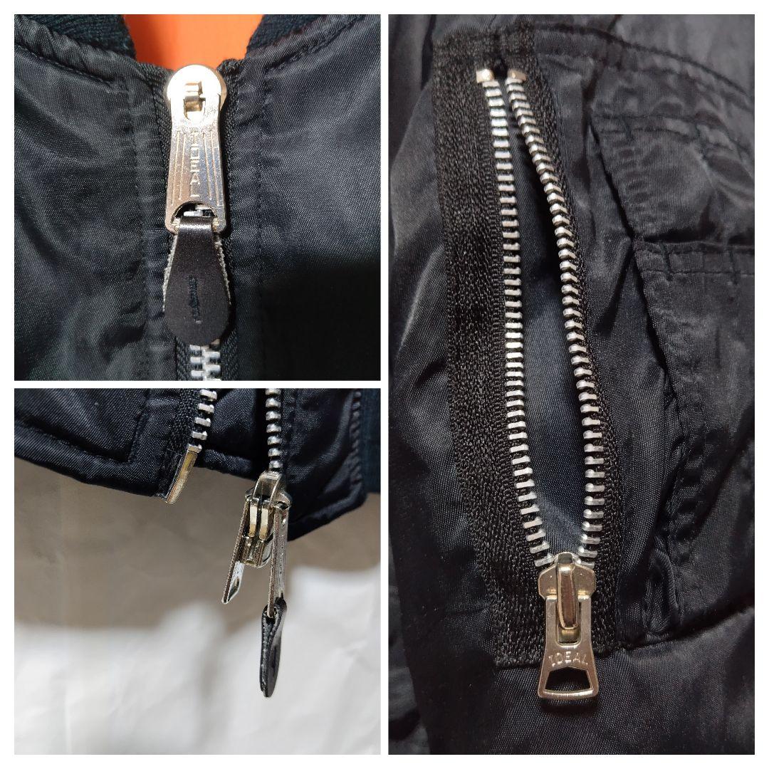 90s WESTOP INDUSTRIES IDEAL MA-1 短丈 ブラック