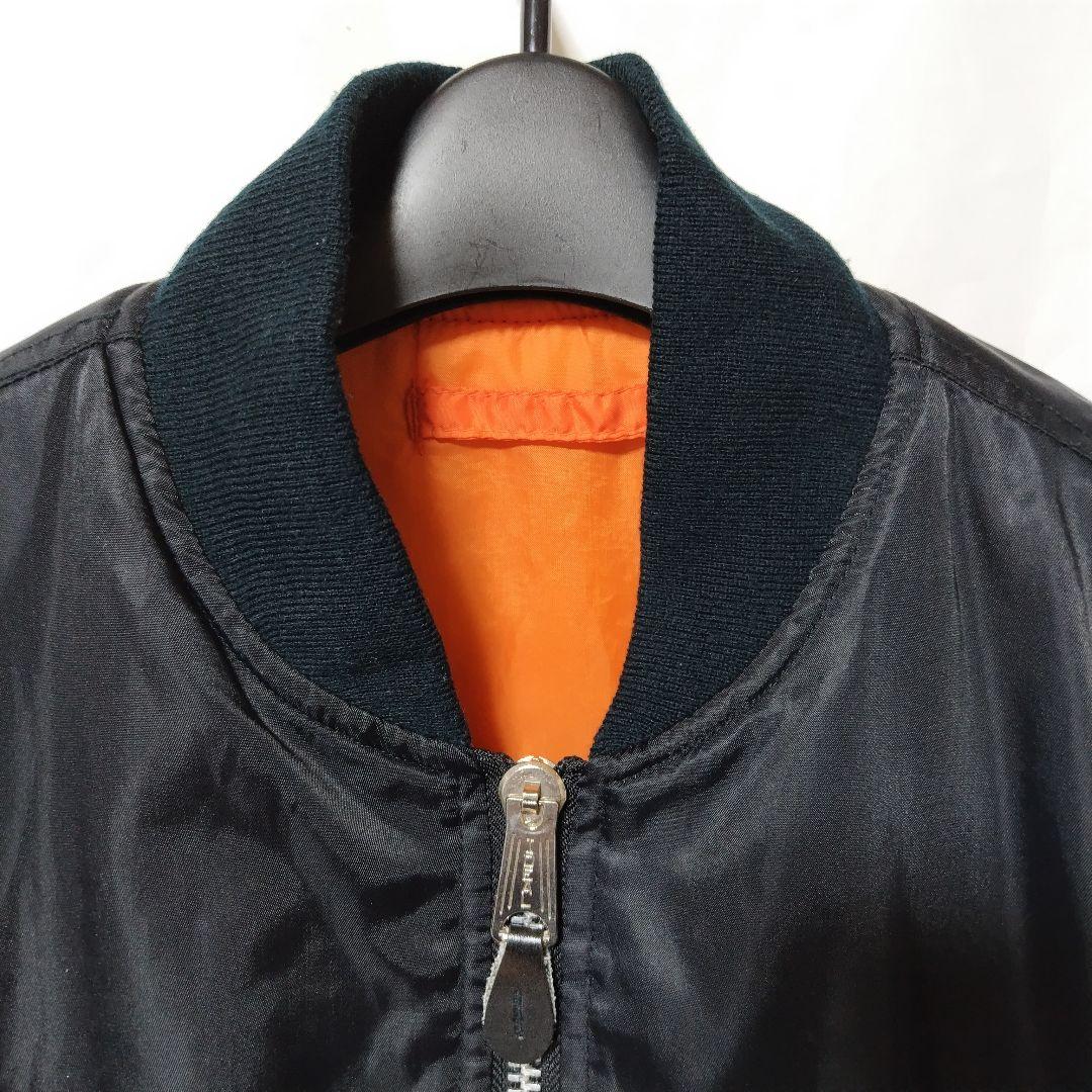 90s WESTOP INDUSTRIES IDEAL MA-1 短丈 ブラック