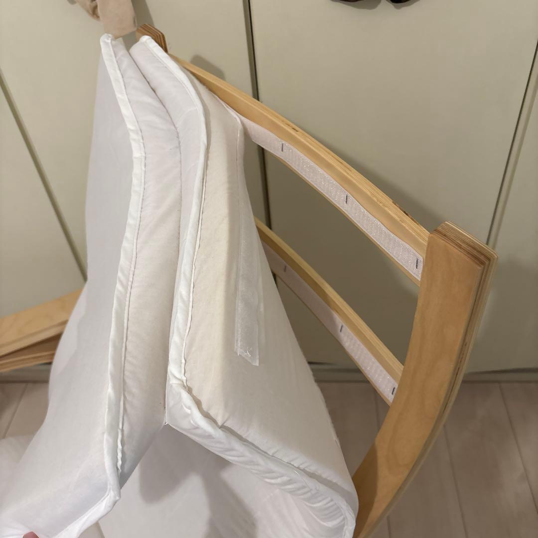 ホワイトロッキングチェア