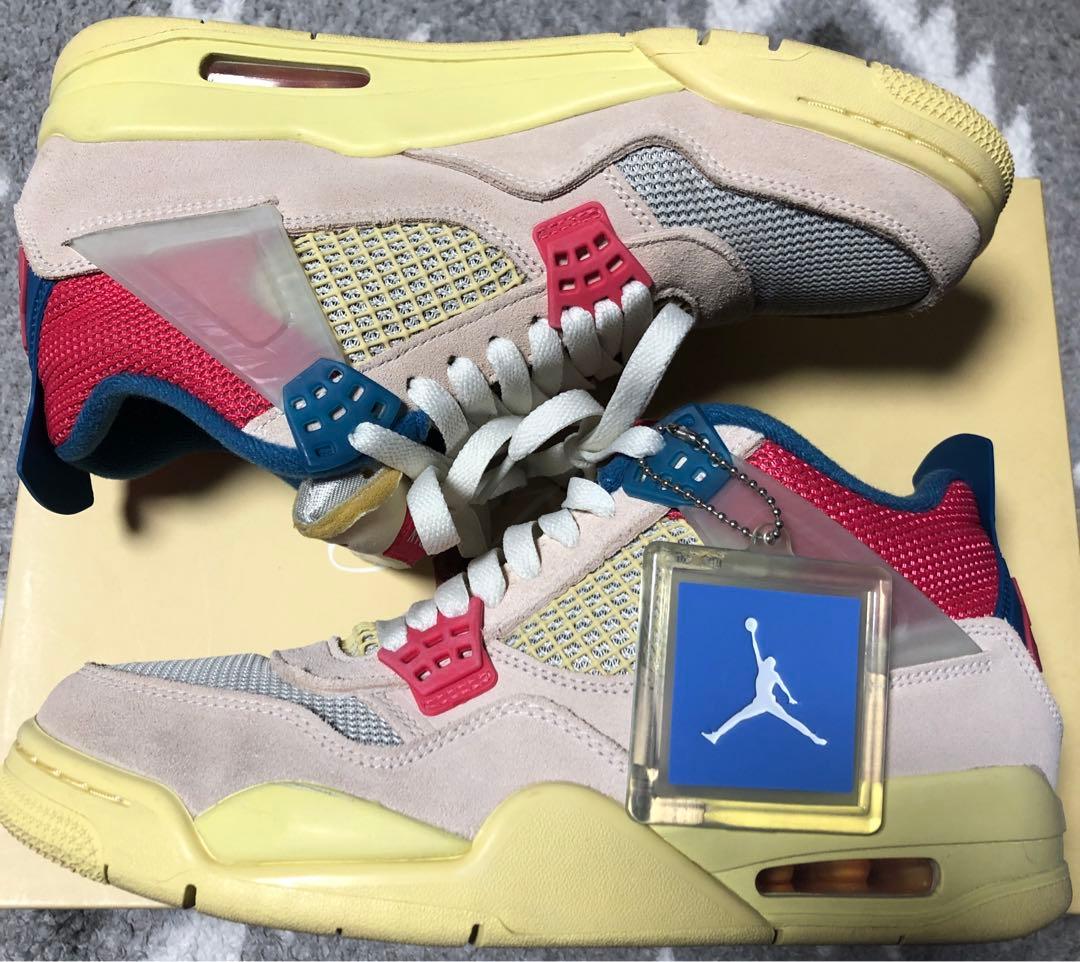 26㎝　Jordan 4 × Union LA Guava Ice 美品