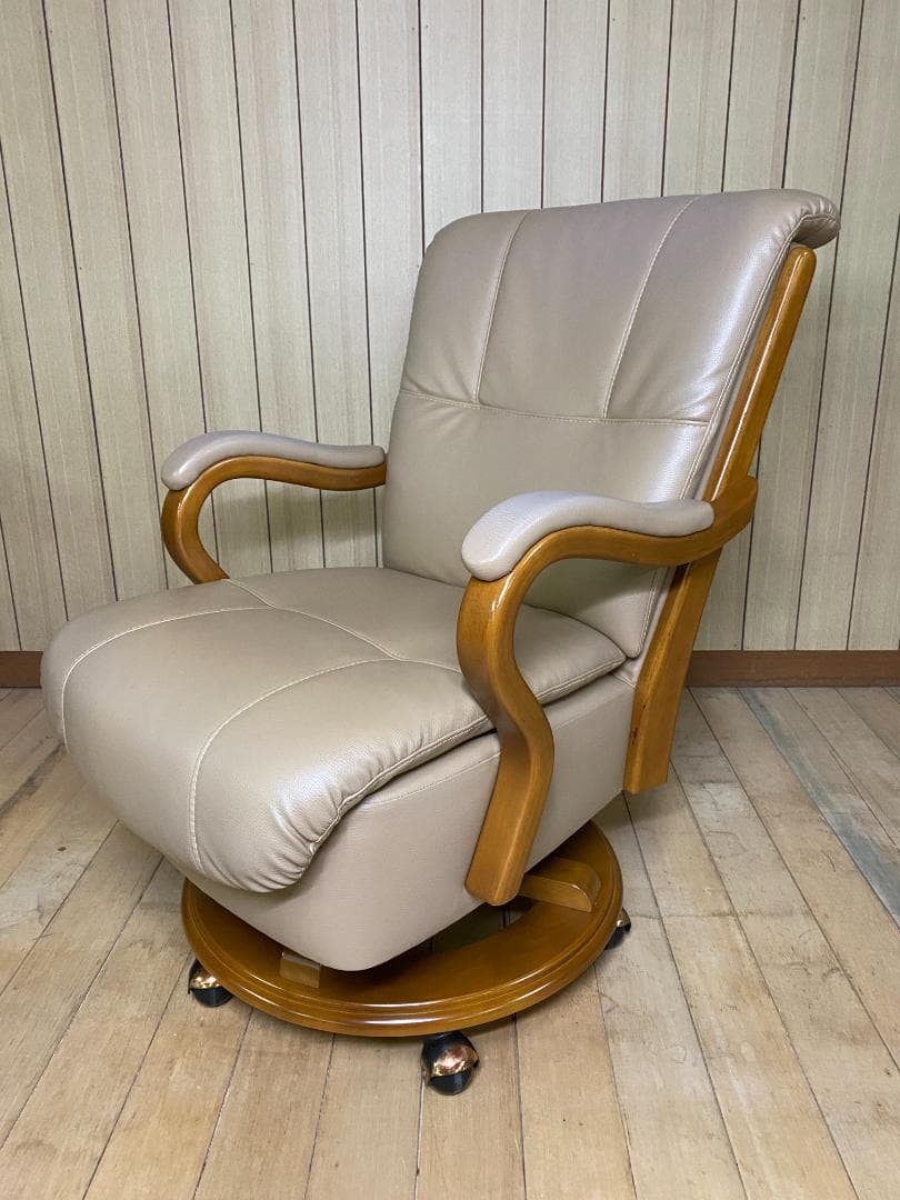 回転式　キャスター付きダイニングチェアー②