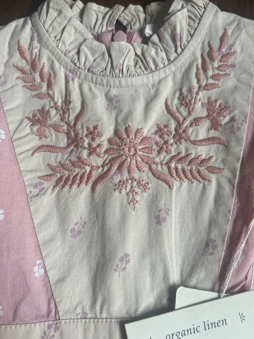 お値下げ不可です　apolina ワンピース　2-3y