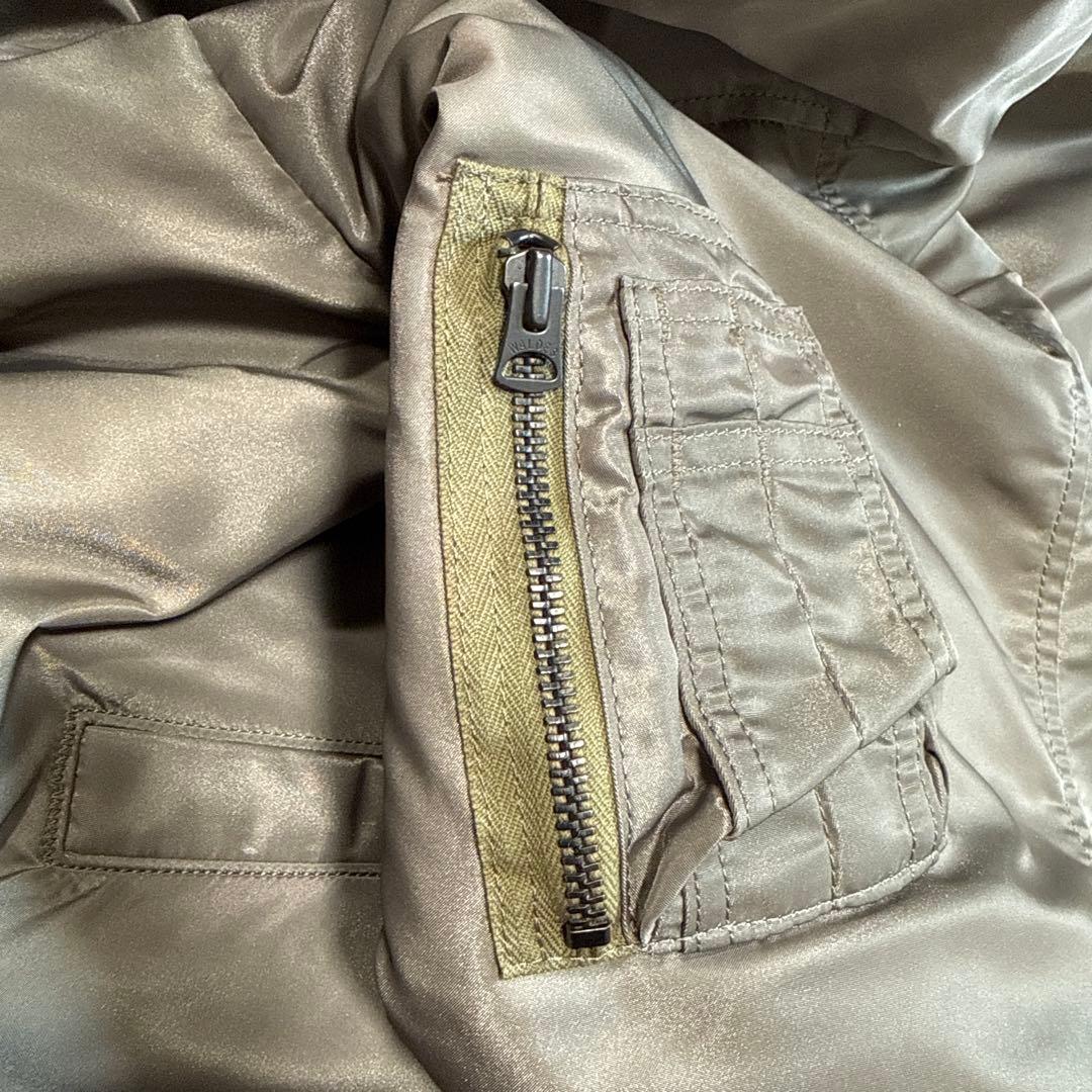 AVIREX 7522/アヴィレックス MA-1 メンズL/カーキ