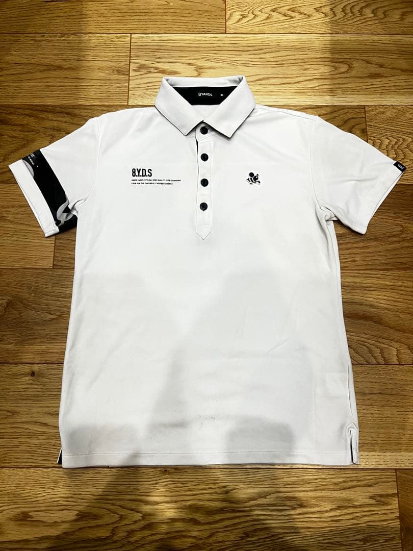 デリ男様　ホワイトポロシャツ 8 HACHYARDS Mサイズ