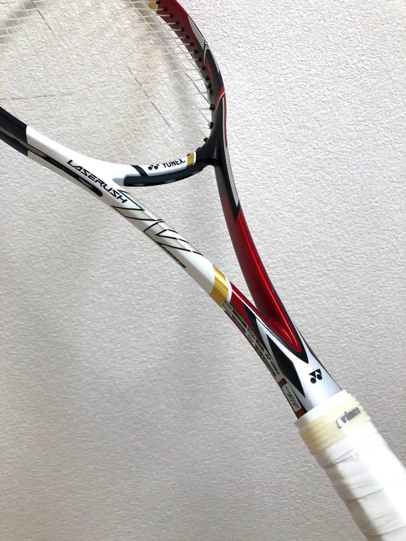 【美品】ヨネックス YONEX レーザーラッシュ7vソフトテニスラケット