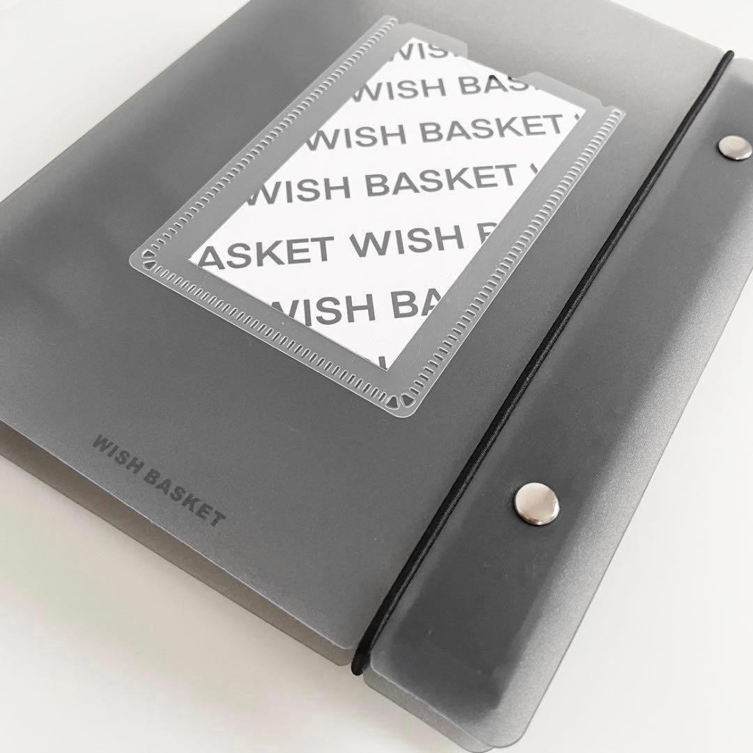 もも　韓国　貯金　バインダー　ダブルリングバインダー　白　14 黒　4