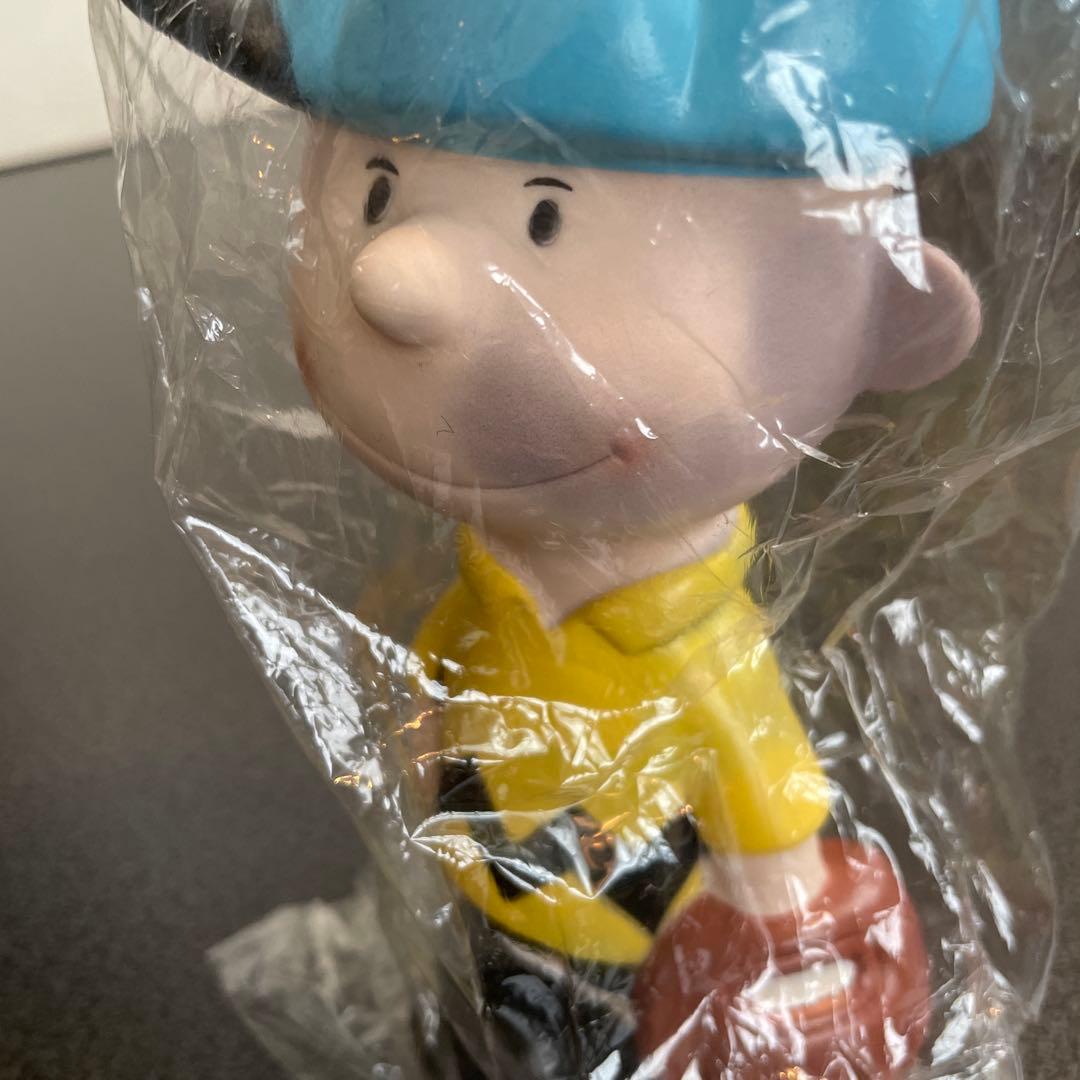 スヌーピー 貯金箱 ソフビ