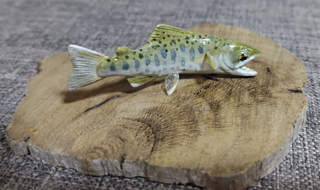 バードカービング　\"カワセミ”