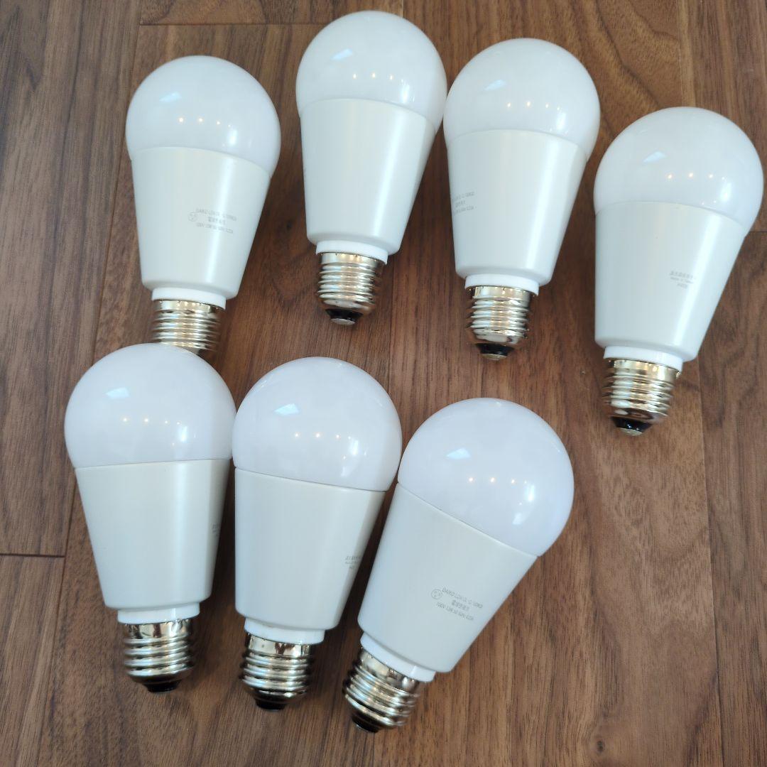 DANLO LED電球 10W 昼光色 E26 7個セット