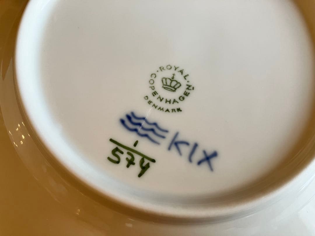 ロイヤルコペンハーゲン　ブルーフルーテッドハーフレース　17プレート×6