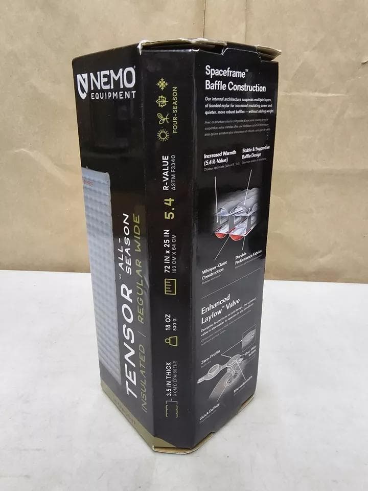 【アンガー】新品 NEMO TENSOR ALL SEASON regul