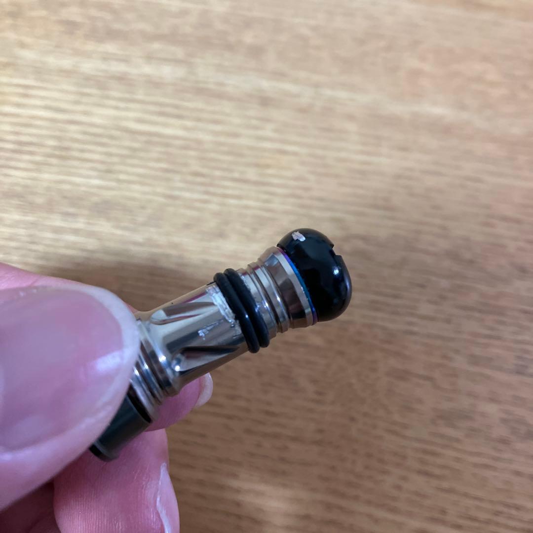 美品　LIVRE シマノ用　ハンドル　ショートバランサー　フックキーパー付き