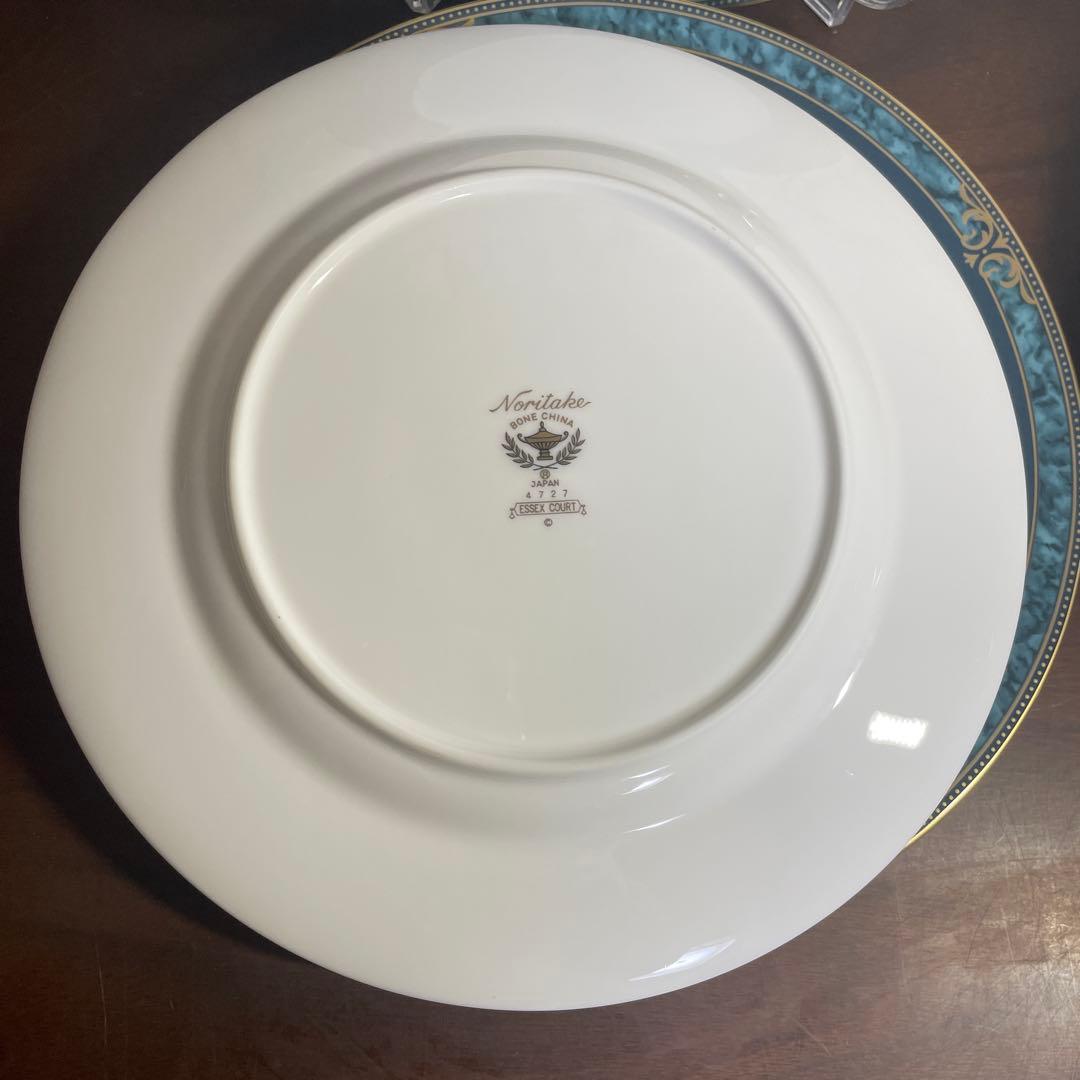 ノリタケ エセックスコート　ディナー皿12枚セット　スープ、デザート&ディナー