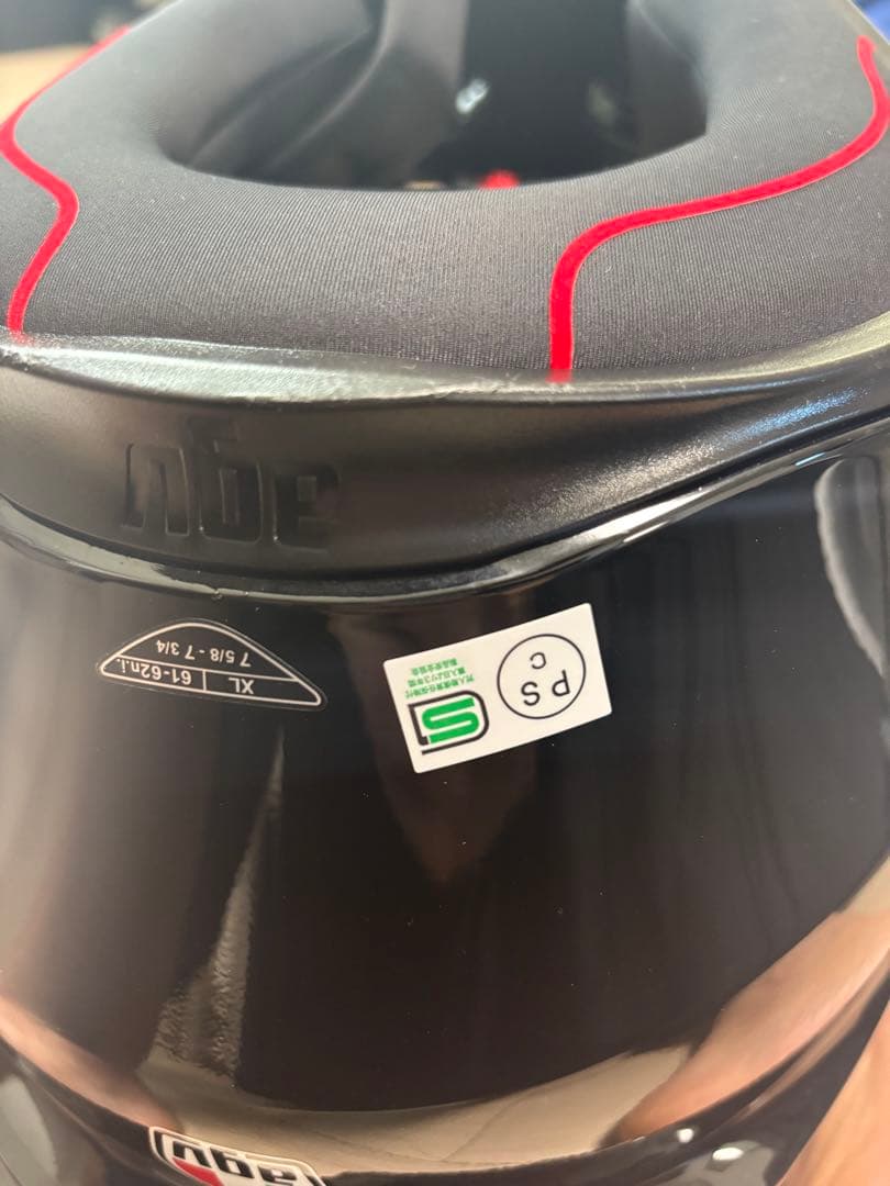AGV フルフェイスヘルメット 黒 インカム付き 即日発送