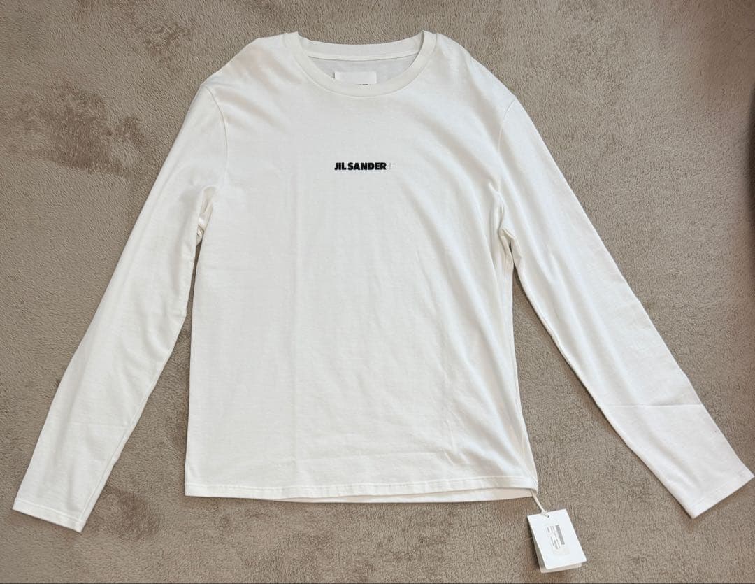 新品未使用！JIL SANDER ジル サンダー プラス ロンt 長袖 L 白