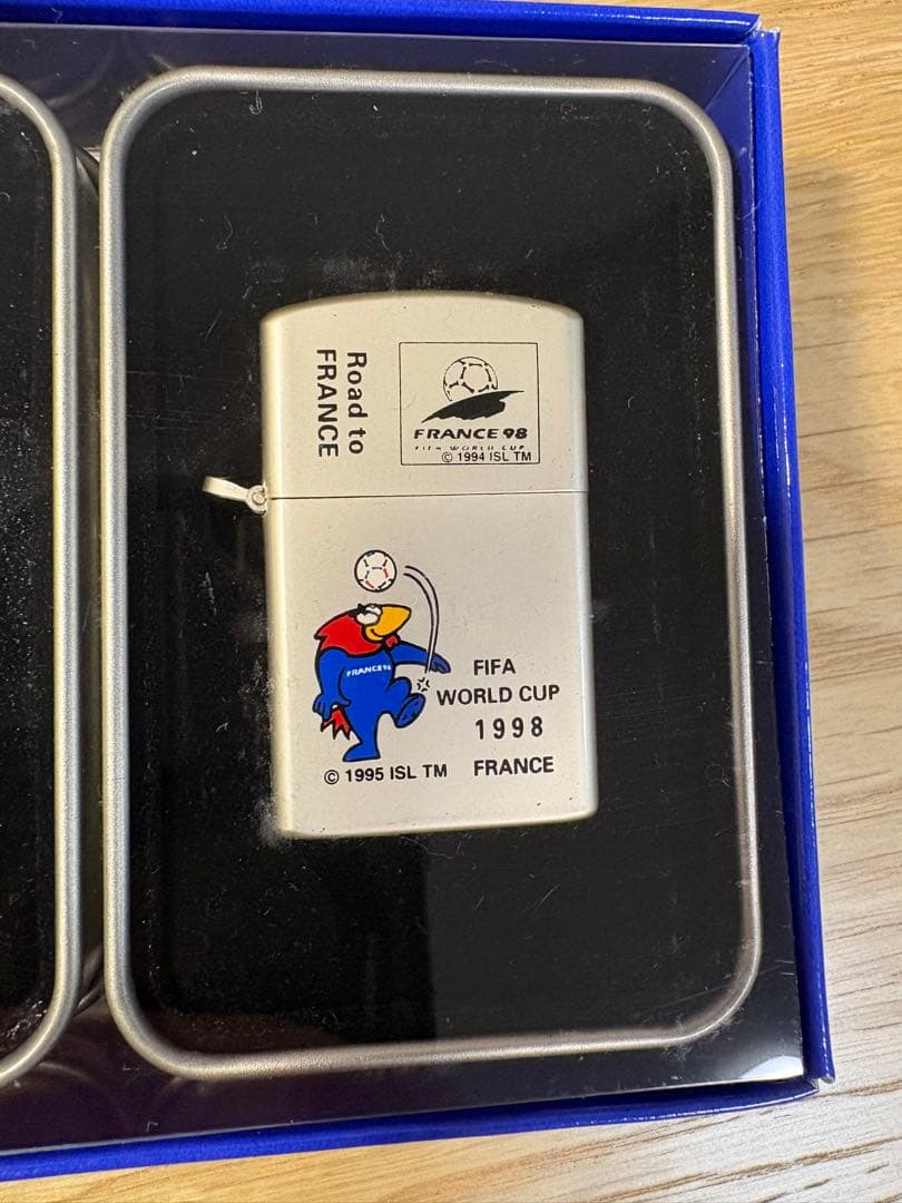 【貴重】FIFAワールドカップ 1998 FRANCE 98 ジッポ5個セット