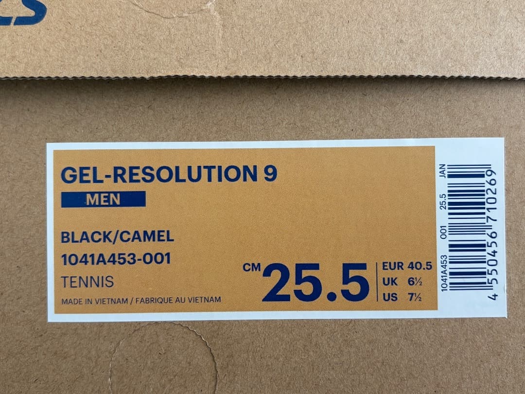 美品アシックス asics gel-resolution 9 boss BOSS