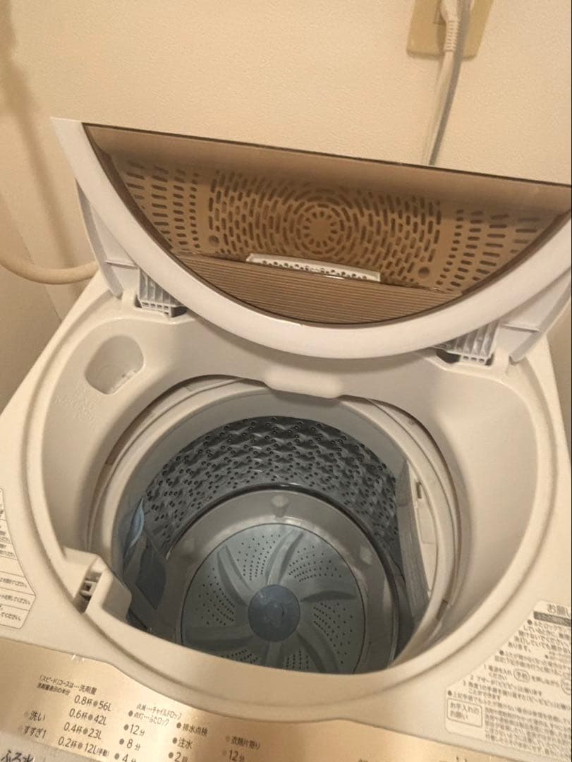 TOSHIBA STAR CRYSTAL DRUM 7kg 2022年購入