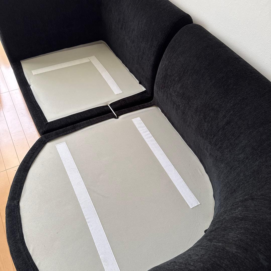 ②一生ものの座り心地エスティック 1P片肘ソファ日本製 ポケットコイル