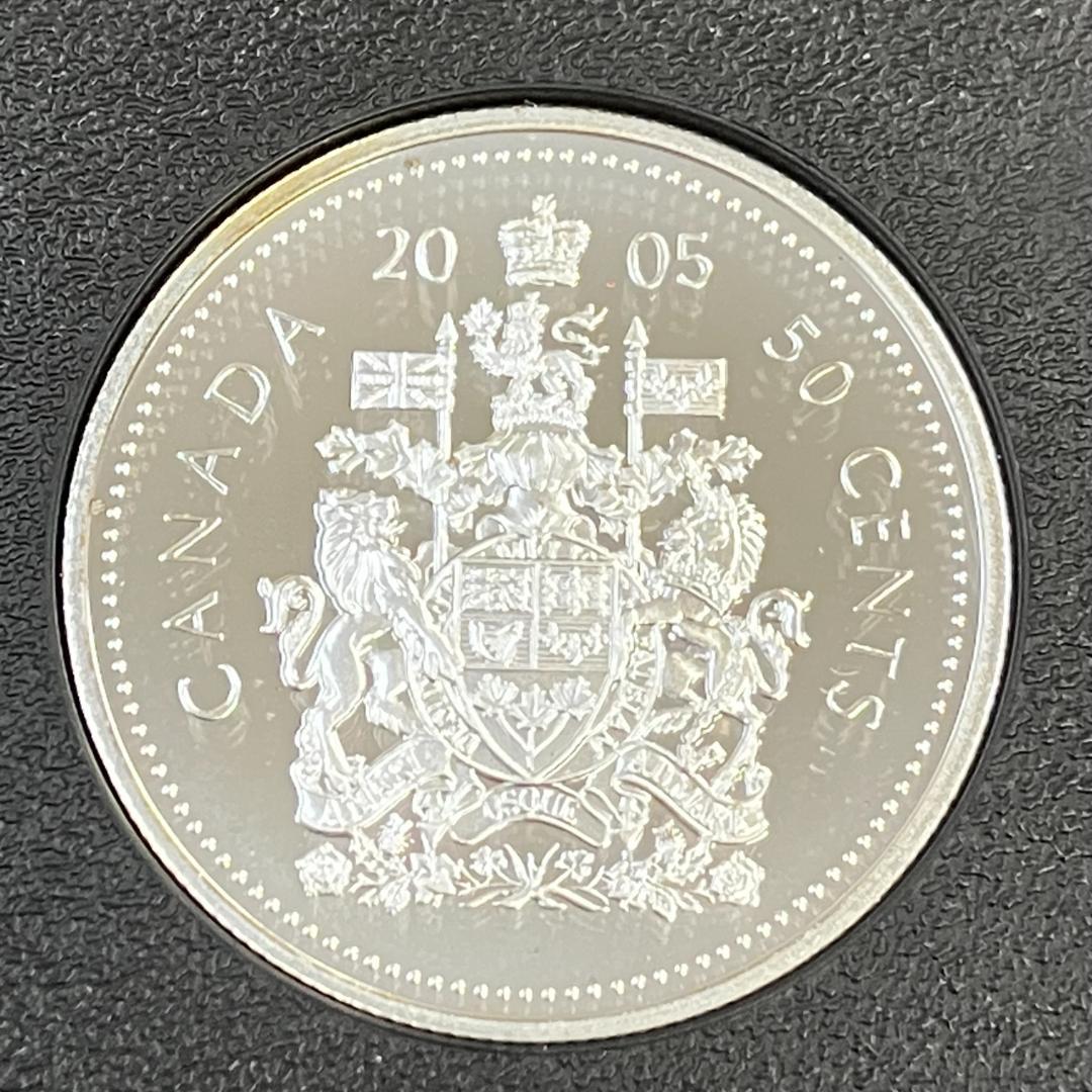カナダ国旗40周年記念 プルーフ貨幣セット 2005年