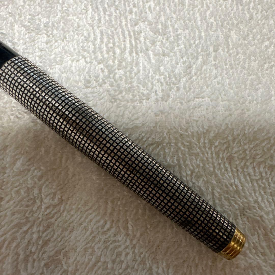 14K パーカー STERLING SILVER 万年筆 USA