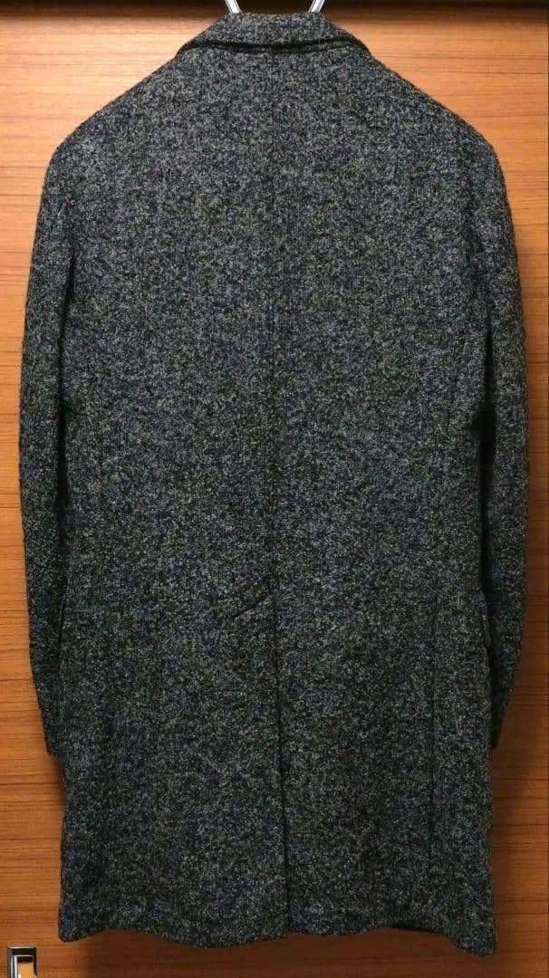 ★最終値下げ★L'8(ロット) チェスターコート 四者混ブークレ生地 46