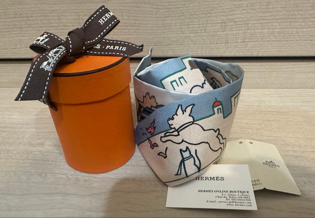 新品未使用　エルメス ツイリー パリジャン