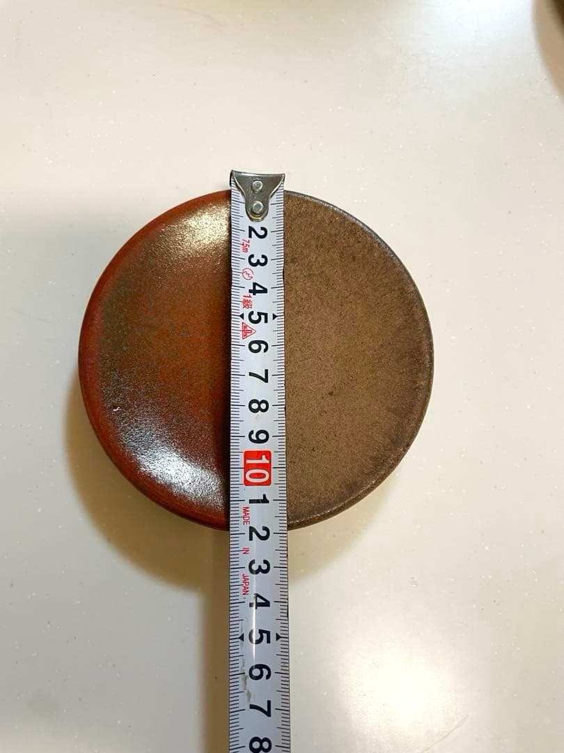 小澤基晴さん　弓張月５寸、４寸、豆皿と 輪花豆皿ブロンズのセット　合計８枚