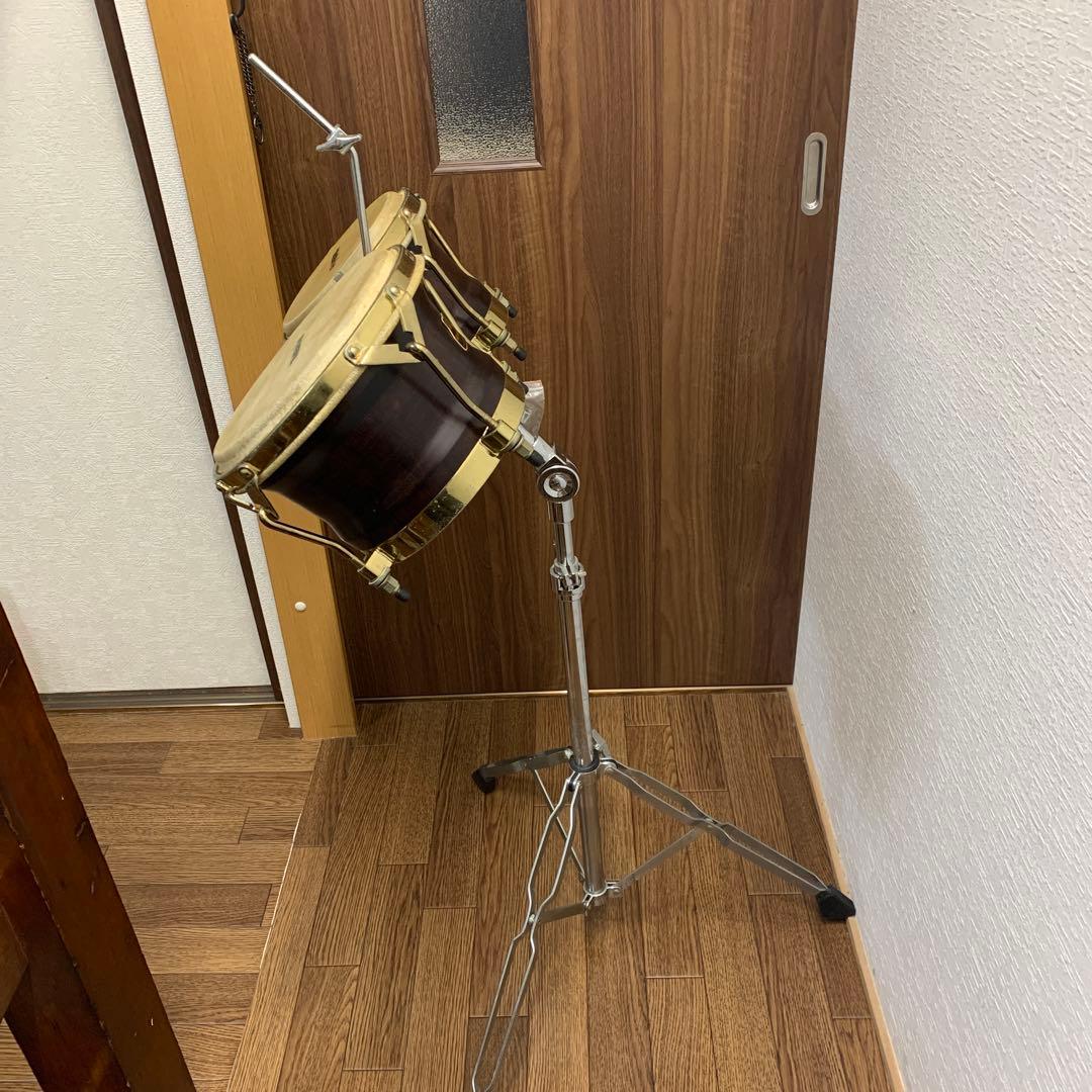 RIMBEL ボンゴ 大小セット スタンド付き チンさん指定、ご購入