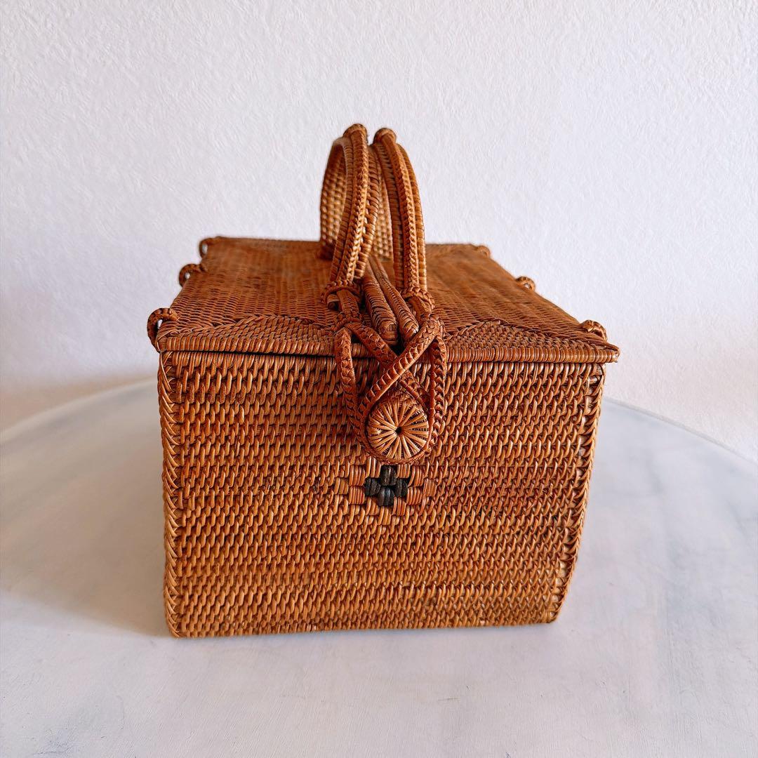 アタ バスケット ピクニックバスケット アタ小物 バリ島